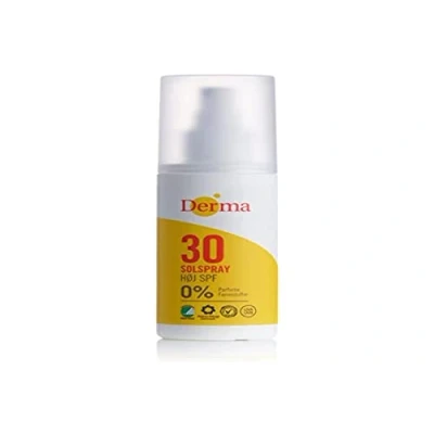Afbeelding van Derma Eco Sun SPF30 Zonnespray 150 ML Allergie &amp; Geurvrij Zonbescherming voor Gevoelige Huid