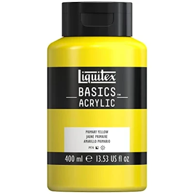 Afbeelding van Liquitex Basics Acrylverf, 400 ml, pot 410, primair geel