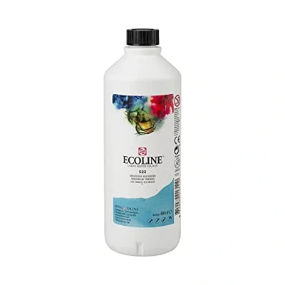 Afbeelding van Royal Talens Ecoline 11725220 Aquarel vloeistof, 490 ml fles, turquoise blauw