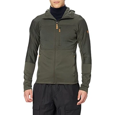 Afbeelding van Abisko Trail Fleece Vest Heren Deep Forest 300 L Groen