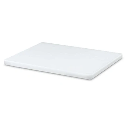 Afbeelding van Ausonia Snijplank van polyethyleen voor slagers, wit, 30 x 20 1