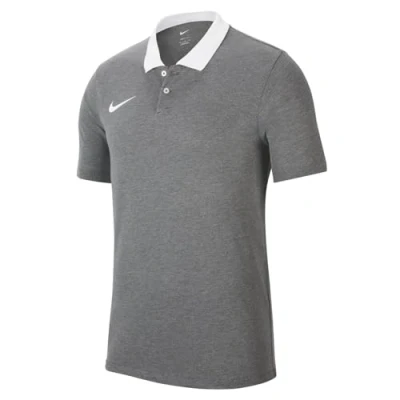 Afbeelding van Nike Park 20 Sportpolo Maat L Mannen Grijs Wit
