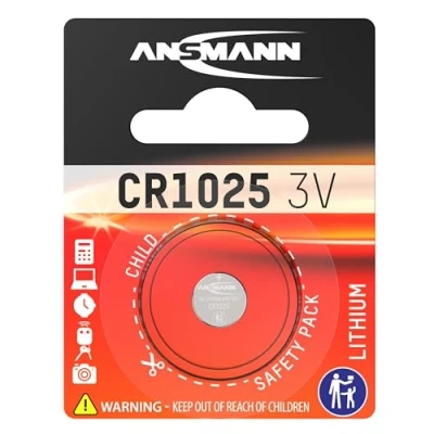 Afbeelding van Ansmann Knoopcel Lithium Cr1025 30 Dagen Niet Goed Geld Terug
