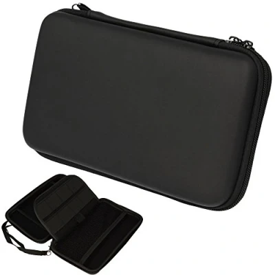 Afbeelding van TECHGEAR Nintendo 2DS XL hoes, robuuste beschermhoes, transporttas, compatibel met + games accessoires [zwart]
