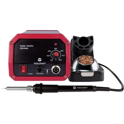 Afbeelding van TOOLCRAFT ST 80A Soldeerstation Analoog 80 W 150 450 C Incl. soldeerpunt