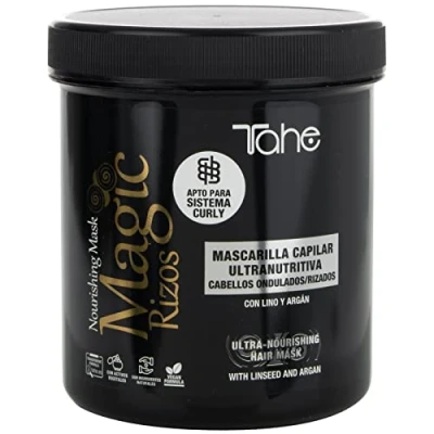 Afbeelding van Tahe Magic Rizos Ultra voedend haarmasker voor zeer droog en krullend haar, 700 ml