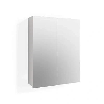 Afbeelding van Vicco Badkamerspiegelkast Freddy, Wit/Wit, 60 x 77 cm