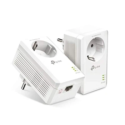 Image de TP Link TL PA7019P Kit d&#039;adaptation pour courant porteur 1GbE, HomePlug AV (HPAV), (HPAV) 2.0, IEEE 1901 Branchement mural