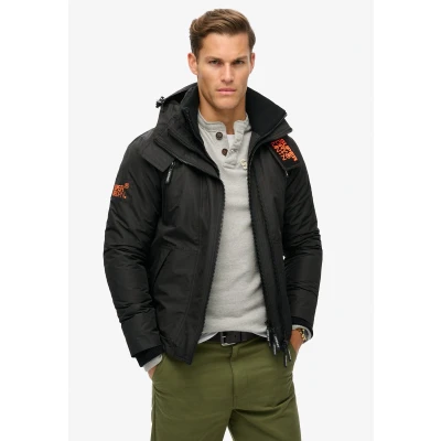 Afbeelding van Superdry Hooded Mountain Outdoorjas, Heren, Maat: XL, Black