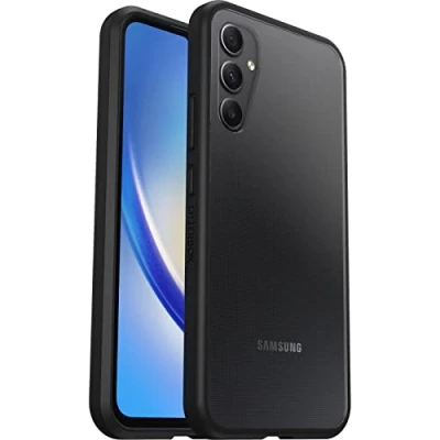 Image de OtterBox React Series Coque de protection pour téléphone portable résistant aux chocs noir Samsung Galaxy A34 5G