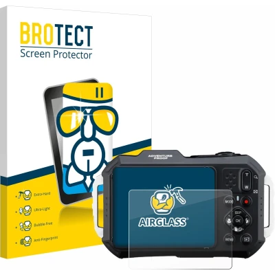Afbeelding van BROTECT Screenprotector voor Ricoh Pentax WG 1000 Folie Beschermfolie Beschermglas transparant