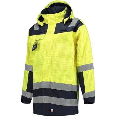 Afbeelding van Tricorp Parka Multinorm Bicolor 403009 Mannen Geel/Ink XS