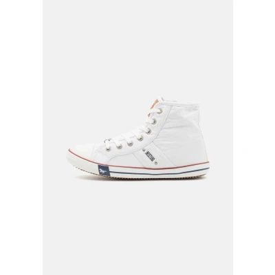 Afbeelding van MUSTANG 1482 301 damessneakers, Wit