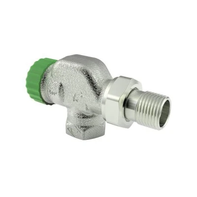 Afbeelding van Heimeier E clipse 300 thermostaatkraan 1/2&quot; haaks verkeerd. Artikelnr: 3950 02.000