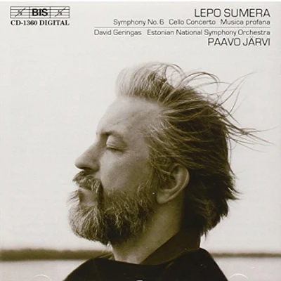 Afbeelding van David Geringas, Estonian National Symphony, Paavo Järvi Sumera: Symphony 6/Cello Concerto/Musica Profana (CD)