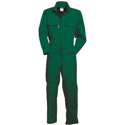 Afbeelding van Havep Basic Katoen/Polyester Overall 2412 Flessengroen Maat 62