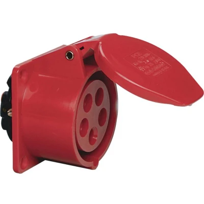 Afbeelding van SIROX CEE ABD 16A, 5p.6h, 400V, IP44 rot, ger,SIROX,FL70x70,LM56x56 603.156 opbouwdoos 16 A 400 V 1 stuk(s)