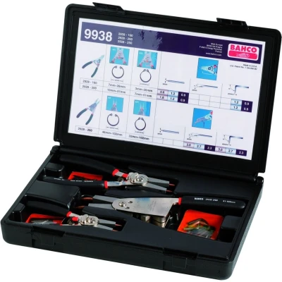 Afbeelding van Bahco 9938 Precisie borgveertang set