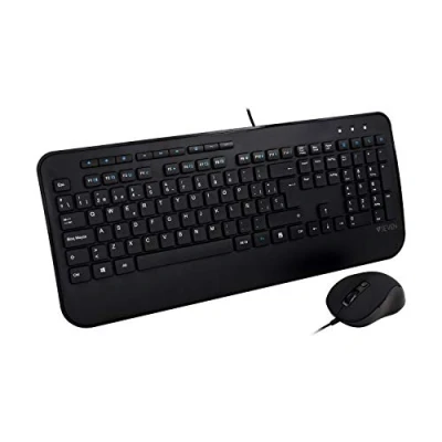 Afbeelding van Toetsenbord en muis V7 CKU300ES Spaans QWERTY