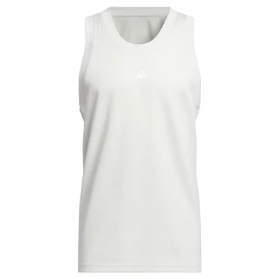 Afbeelding van adidas Performance Legends TANK Top Orbit grey white, Heren, Maat: Medium, white