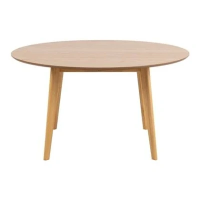 Afbeelding van Eettafel Naturel MDF 140x140x76cm Levi Giga Living