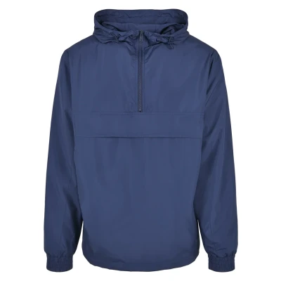 Afbeelding van Urban Classics Basic Windjack, Heren, Maat: Medium, Darkblue
