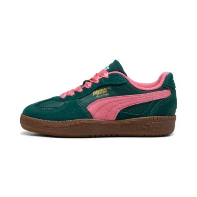 Afbeelding van Puma Palermo MODA Sneakers laag, Dames, Maat: 37, Dark myrtle magic rose Leer/ synthetisch