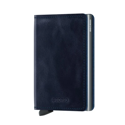 Afbeelding van Secrid Slimwallet portemonnee Vintage blue Dames