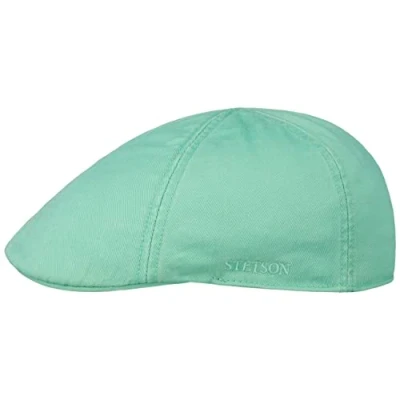 Afbeelding van STETSON Platte pet Newsie heren, Mint groen