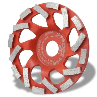 Afbeelding van Woltersberger® Diamantslijpschijf 125 mm x 22,23 voor schuurwerkzaamheden met beton en harde bouwmaterialen, graniet, natuursteen, dekvloer, gips, marmer