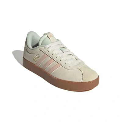 Afbeelding van Adidas VL Court 3.0 Sneakers beige Synthetisch Dames Maat 39 1/3