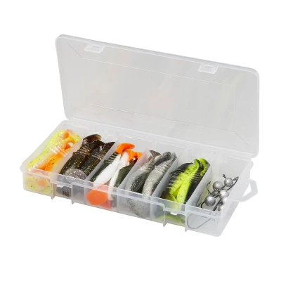 Image de Kit Leurres Savage Gear Cannibal Shad 10 &amp; 12,5cm (36 stuks)