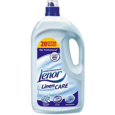 Afbeelding van Lenor Wasverzachter Professional Linen Care Ontwakende lente 4 liter