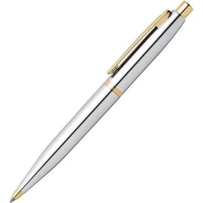 Afbeelding van Sheaffer VFM Chrome GT Balpen Kleur: Chroom De Vulpenwereld