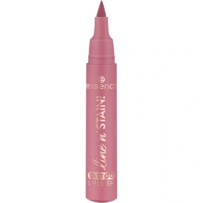 Afbeelding van Essence Line N&#039; Stain! Tattoo Lipliner, Langhoudend, Definiërend, Tinting Effect, Kleurintensief, 2,5 ml
