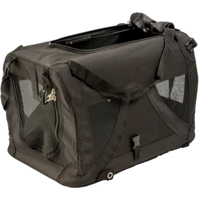 Afbeelding van Duvoplus Reisbench Hond Click &amp; Go Reistas S:61x41x41cm Max. 13,6kg Zwart 1st