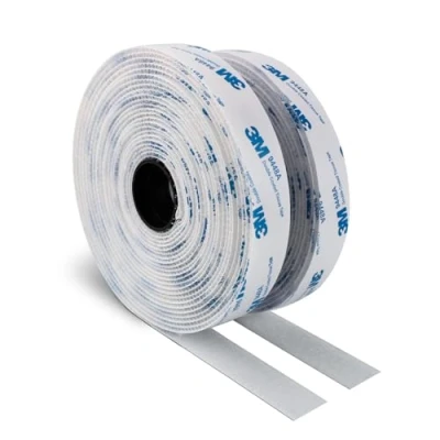 Afbeelding van 3M 9448A zelfklevende klittenband nylon tape 25mm x 6m wit (9448AI)