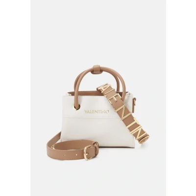 Afbeelding van Valentino Bags Alexia Handtas, Dames, Maat: One Size, Bianco/cuoio