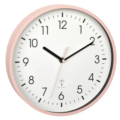 Afbeelding van TFA Dostmann 60.3550.16 Wandklok Zendergestuurd 24.5 cm x 4.2 Roze