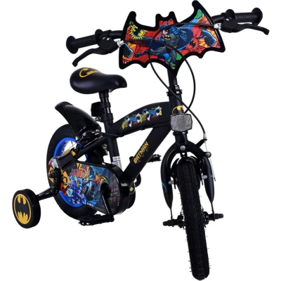 Afbeelding van Batman Kinderfiets Jongens 12 inch Zwart Twee handremmen