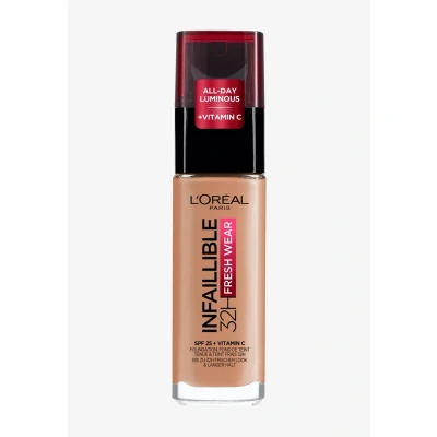 Afbeelding van L&#039;Oréal Paris Infaillible 32H Fresh WEAR Makeup Foundation, Dames, Maat: 30 ml, 235 honey