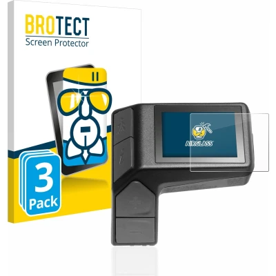 Afbeelding van BROTECT Screenprotector voor Giant Ridecontrol Dash Folie Beschermfolie Beschermglas transparant (3 Stuks)