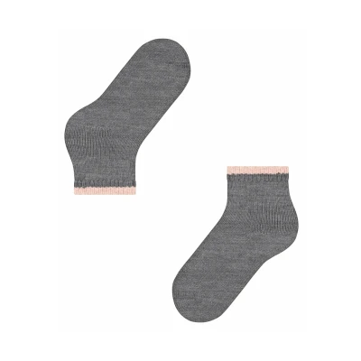 Afbeelding van Falke COSY Plush FULL Sokken, Dames, Maat: 39 42, Grey mel