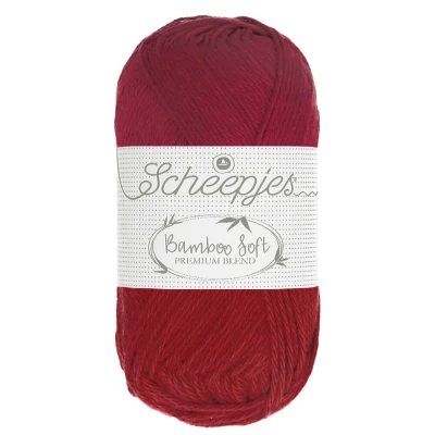 Afbeelding van Scheepjes Bamboo Soft 50 gram 259 Majestic Red