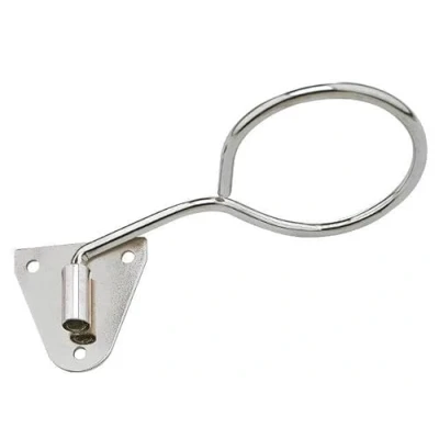 Afbeelding van Sibel Föhnhouder muurmodel met metalen ring Haibu by Kapperskorting.com