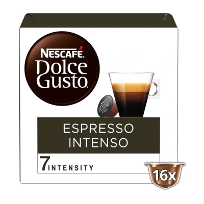 Image de 3 unités Dolce Gusto Espresso Intenso 16 DG capsules 330 g