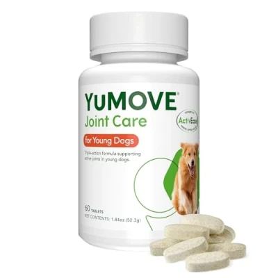 Afbeelding van YuMOVE jonge hond Gezamenlijke gezondheidssupplement voor actieve en groeiende honden 60 Tabletten