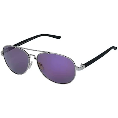 Afbeelding van Urban Classics Mumbo Zonnebril, Heren, Maat: One Size, Silver/purple