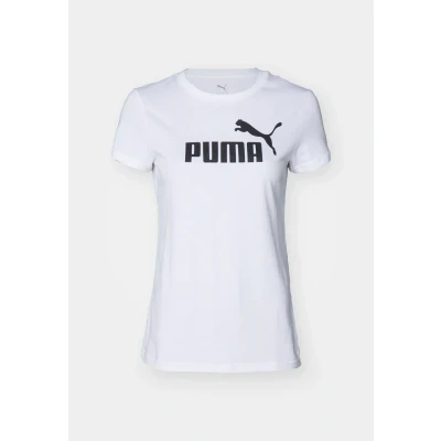 Afbeelding van ESS No. 1 T shirt met logo voor Dames, Wit, Maat 3XL PUMA