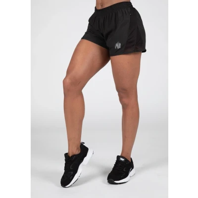 Afbeelding van Gorilla Wear Portland Shorts, Dames, Maat: Small, Black